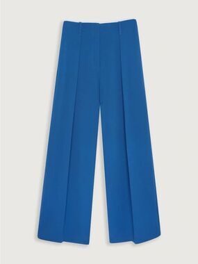 🆕 NWT | WIDE LEG PANT WITH FRONT PLEAT | Classic Blue Trousers